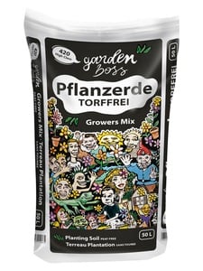 Gardenboss Pflanzerde torffrei 50 L Growers Mix