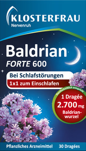 Klosterfrau Nervenruh Baldrian Forte 600