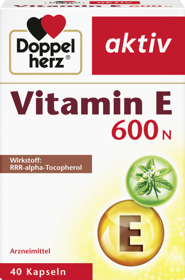 Bild 1 von Doppelherz Vitamin E 600 N Kapseln