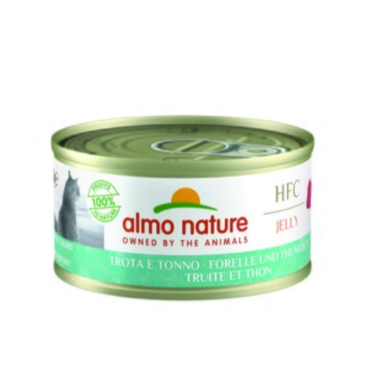 Bild 1 von Almo nature HFC Jelly 24x70g Forelle und Thunfisch