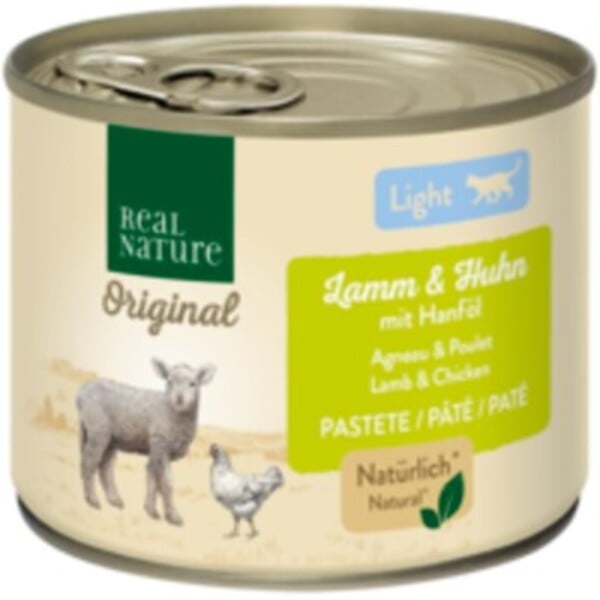 Bild 1 von REAL NATURE Light Lamm & Huhn 6x200 g