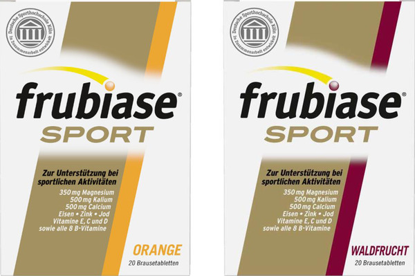 Bild 1 von Frubiase SPORT ORANGE und WALDFRUCHT Brausetabletten