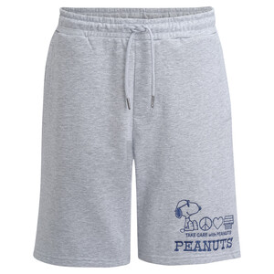 Peanuts Shorts mit Stickerei HELLGRAU