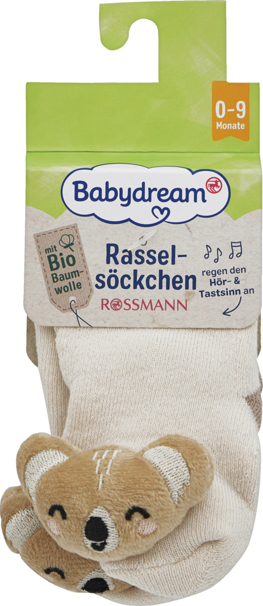 Bild 3 von Babydream Baby Rasselsöckchen 0-9 Monate