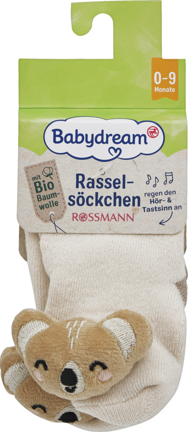 Bild 3 von Babydream Baby Rasselsöckchen 0-9 Monate