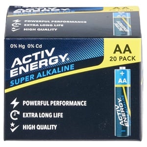 ACTIV ENERGY Batterien, 20 Stck.