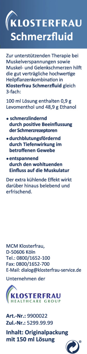 Bild 2 von Klosterfrau Schmerzfluid Spray, 150 ml