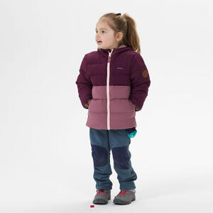 Wattierte Jacke Wandern X-Warm Kleinkinder Gr. 92–116 violett