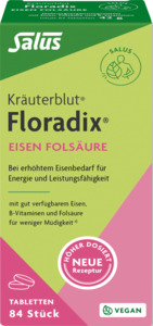 Salus Floradix Eisen Folsäure Tabletten