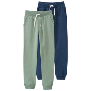 2 Jungen Jogginghosen mit Tunnelzug SALBEI / BLAU