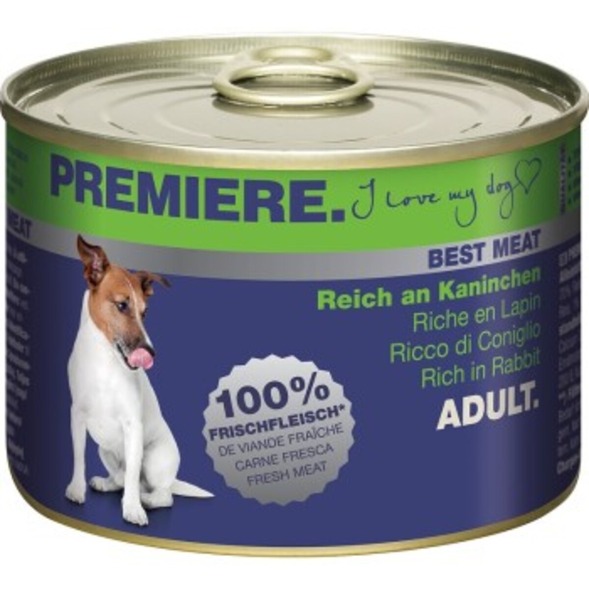 Bild 1 von PREMIERE Best Meat Adult Kaninchen 6x185 g