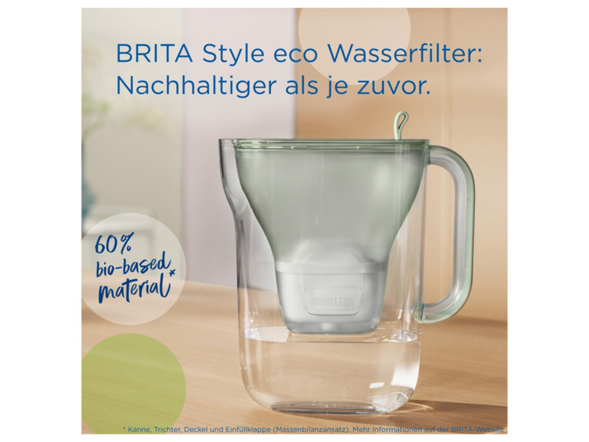Bild 4 von BRITA Wasserfilter-Kanne Style ECO inkl. 1x MAXTRA PRO ALL-IN-1Filterkartusche