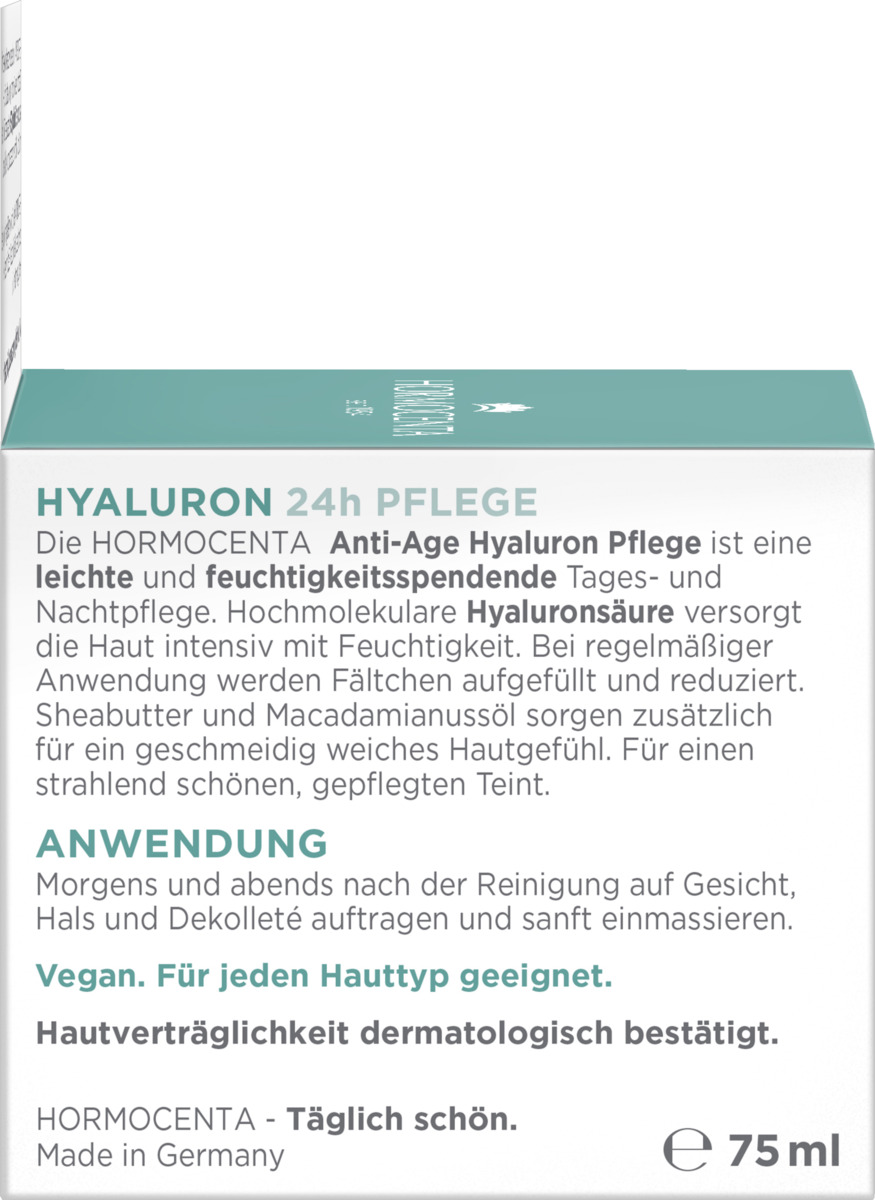 Bild 2 von Hormocenta Anti-Age Hyaluron Tagescreme, 75 ml