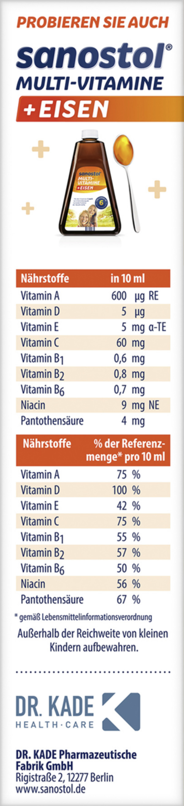 Bild 2 von Sanostol 
            Multi-Vitamine