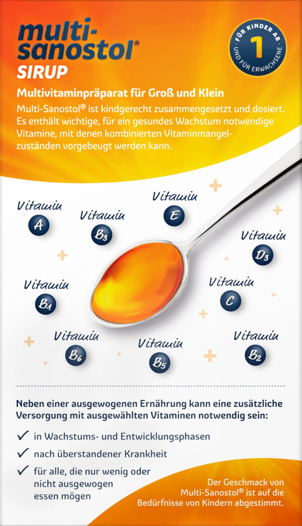 Bild 2 von Sanostol Multi-Sanostol® Sirup, 300 g