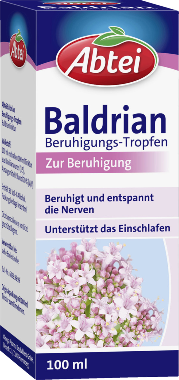 Bild 1 von Abtei Baldrian Beruhigungs-Tropfen, 100 ml