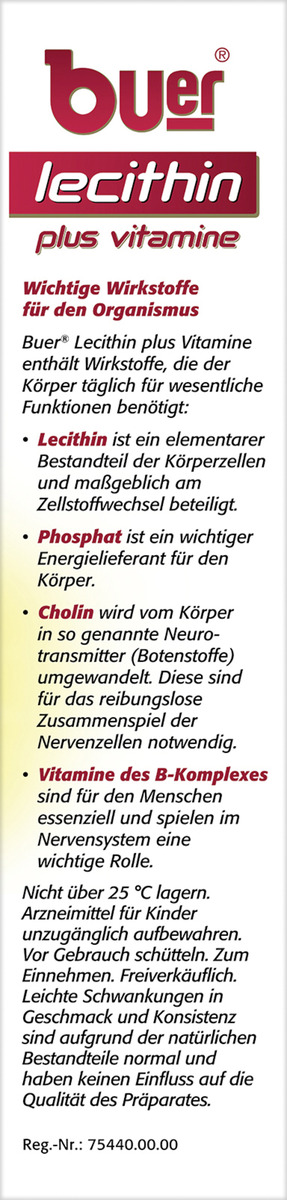 Bild 1 von Buer Lecithin plus Vitamine, 500 ml