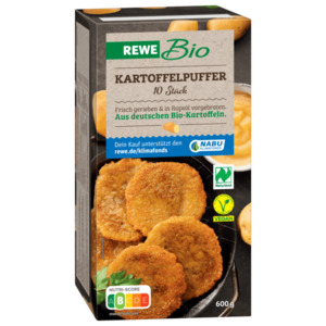 REWE Bio Kartoffelpuffer 600g, 10 Stück