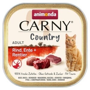 animonda Carny Country Rind, Ente & Rentier 32x100 g