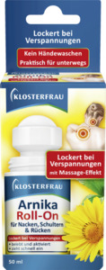 Klosterfrau Arnika Roll-on für Nacken , Schultern & Rücken, 50 ml