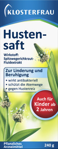 Klosterfrau Klosterfrau Hustensaft zur Linderung und Beruhigung, 200 ml