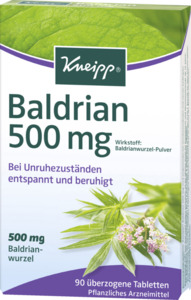 Kneipp Baldrian 500 mg, 54 g