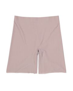 Radlerhose, mittelstark figurformend, hohe Taille beige