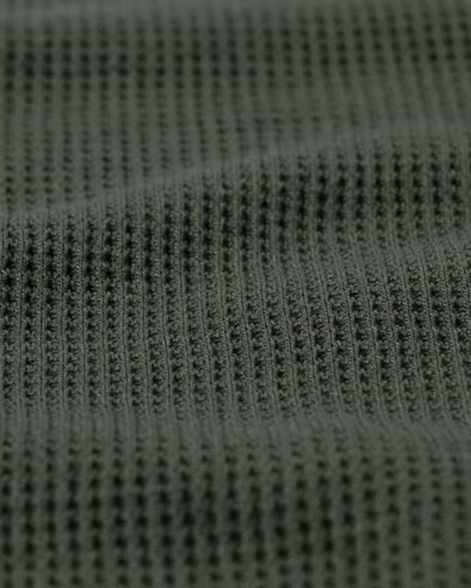 Bild 2 von Herren-Loungeshirt, Baumwolle mit Waffeloptik grün