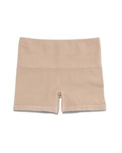 Boxershorts, leicht figurformend, Bambus, hohe Taille beige