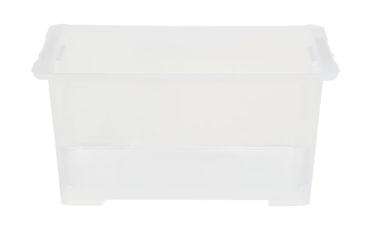 Bild 1 von Rotho Aufbewahrungsbox ¦ transparent/klar ¦ Kunststoff ¦ Maße (cm): B: 39,2 H: 27,7 Aufbewahren & Ordnen > Aufbewahrungsboxen - Sconto