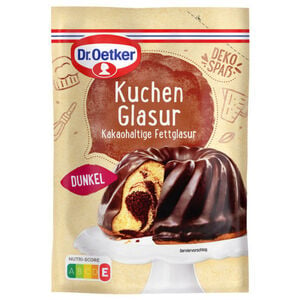 Dr. Oetker Kuchen Glasur dunkel