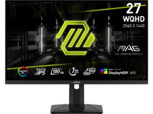 MSI MAG 274QRFDE QD E2 27 Zoll WQHD Gaming-Monitor (1 ms Reaktionszeit, 180 Hz), Schwarz