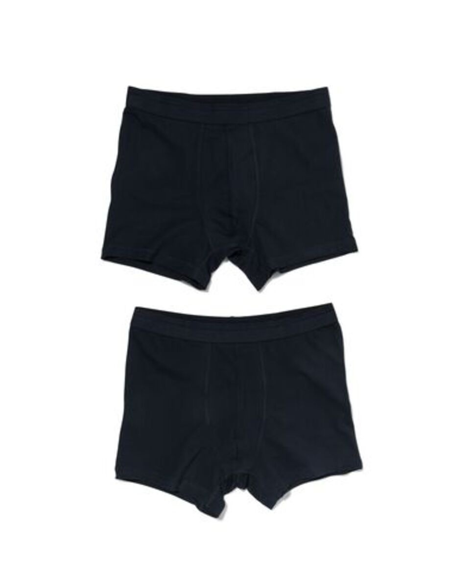Bild 3 von 2er-Pack Herren-Boxershorts, lang, Real Lasting Cotton dunkelblau