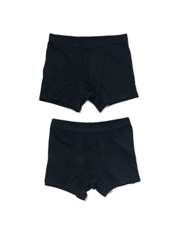 Bild 3 von 2er-Pack Herren-Boxershorts, lang, Real Lasting Cotton dunkelblau