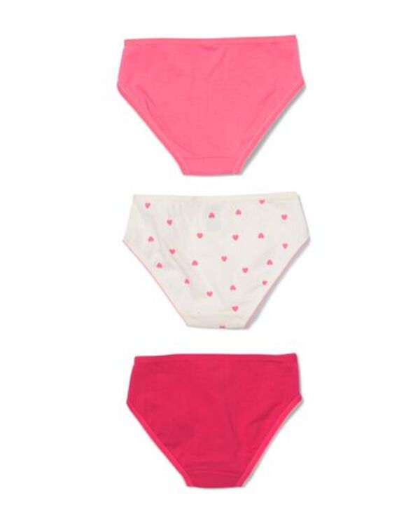 Bild 4 von 3er-Pack Kinder-Slips, Baumwolle rosa