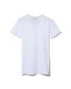 Bild 2 von 2er-Pack Herren-T-Shirts, Slim Fit, V-Ausschnitt, nahtlos weiß