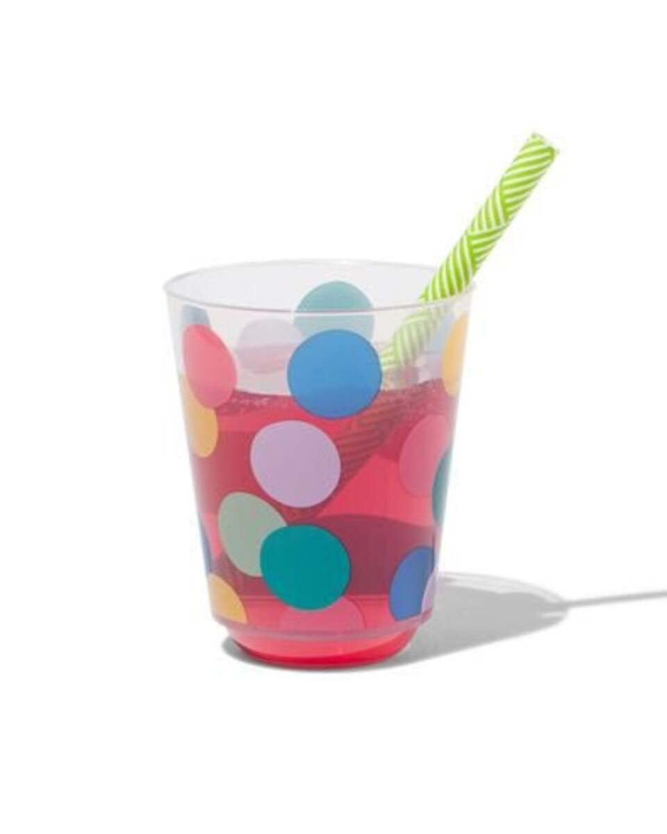 Bild 1 von 4er-Pack Becher, Punkte, wiederverwendbar