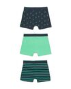 Bild 4 von 3er-Pack Kinder-Boxershorts, Baumwolle/Elasthan blau