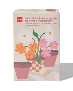 Blumentöpfe bemalen und Blumen züchten