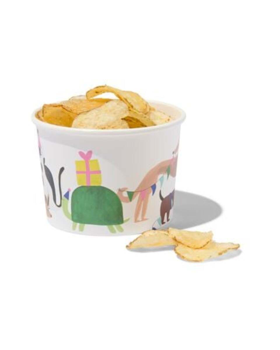 Bild 1 von 5er-Pack Pappschalen, 450 ml, Partytiere