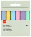 Bild 2 von 6er-Pack Mini-Textmarker, Pastell