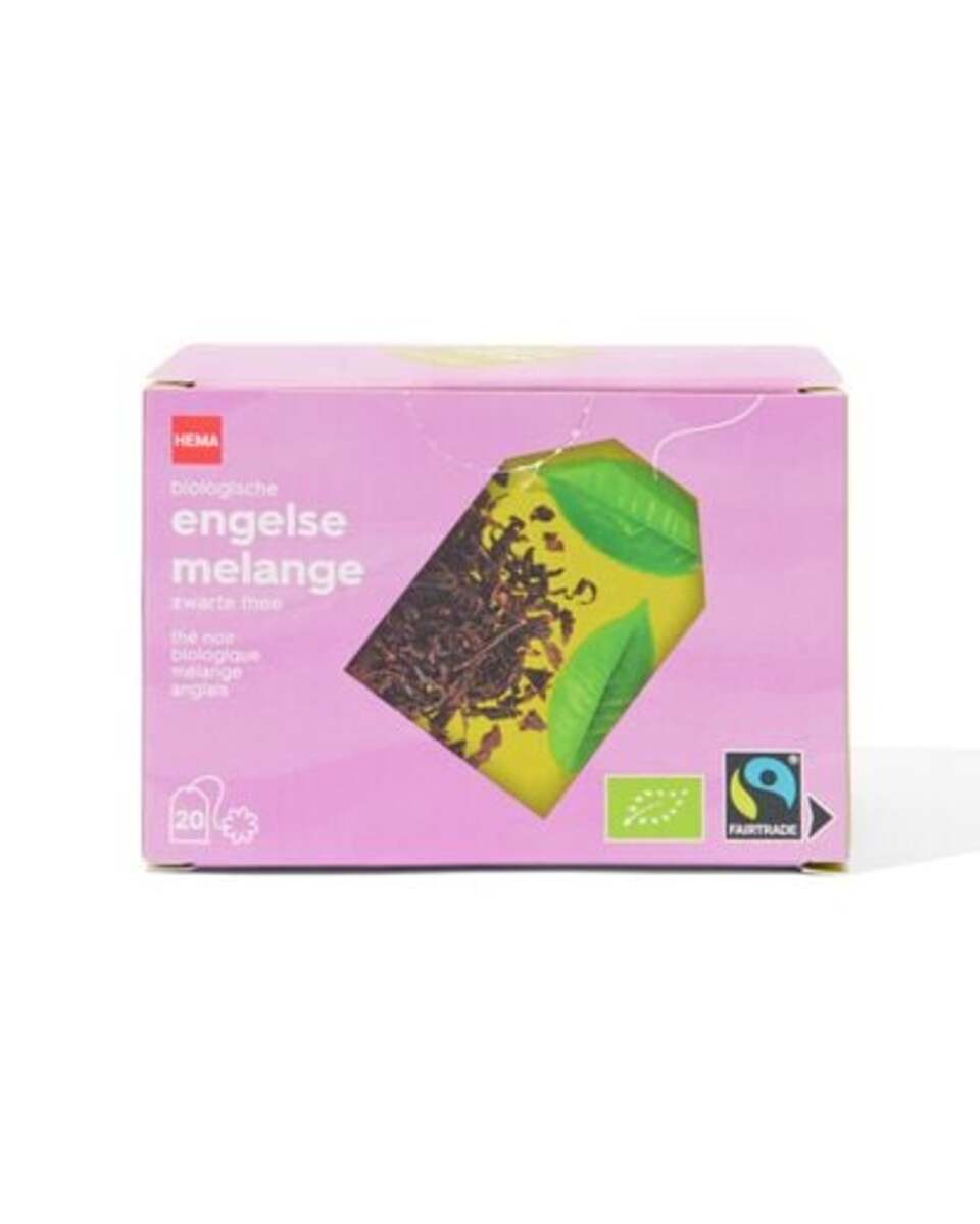 Bild 1 von Bio-Schwarztee, englische Mischung, 20 Beutel