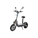 Bild 1 von eFlux Vision X2, E-Scooter mit Straßenzulassung und Sitz, bis 45km/h, 1500 Watt, Scheibenbremsen, LED (Grau)