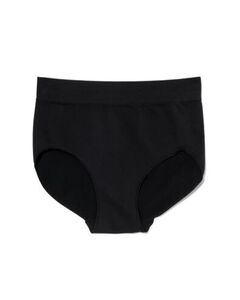 Damen-Slip, nahtlos schwarz