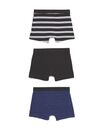 Bild 4 von 3er-Pack Kinder-Boxershorts, Baumwolle/Elasthan schwarz