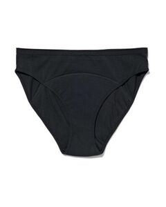 Menstruations-Slip, Baumwolle schwarz