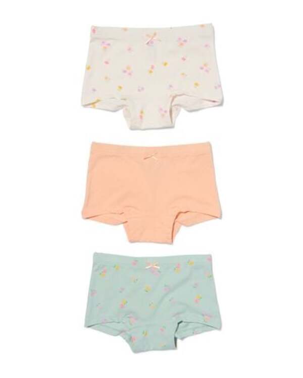 Bild 1 von 3er-Pack Kinder-Boxershorts, Baumwolle/Elasthan eierschalenfarben