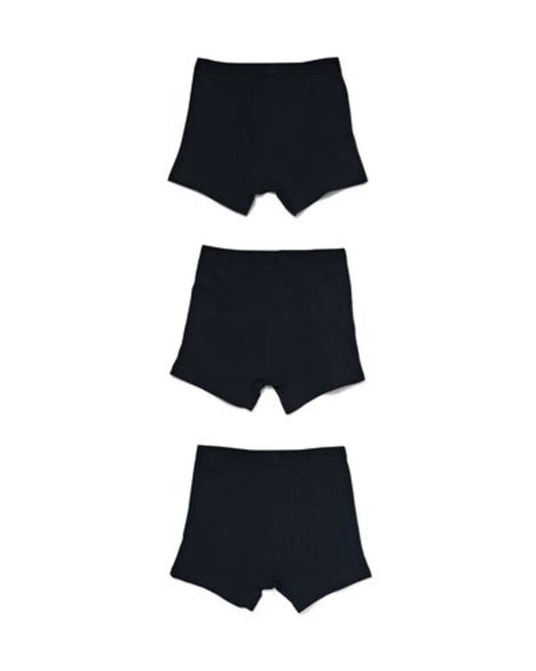 Bild 4 von 3er-Pack Herren-Boxershorts, lang blau