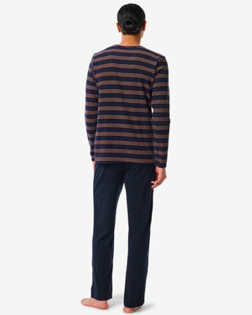 Bild 3 von Herren-Pyjama, Streifen braun