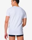 Bild 4 von 2er-Pack Herren-T-Shirts, Slim Fit, Rundhalsausschnitt, nahtlos weiß